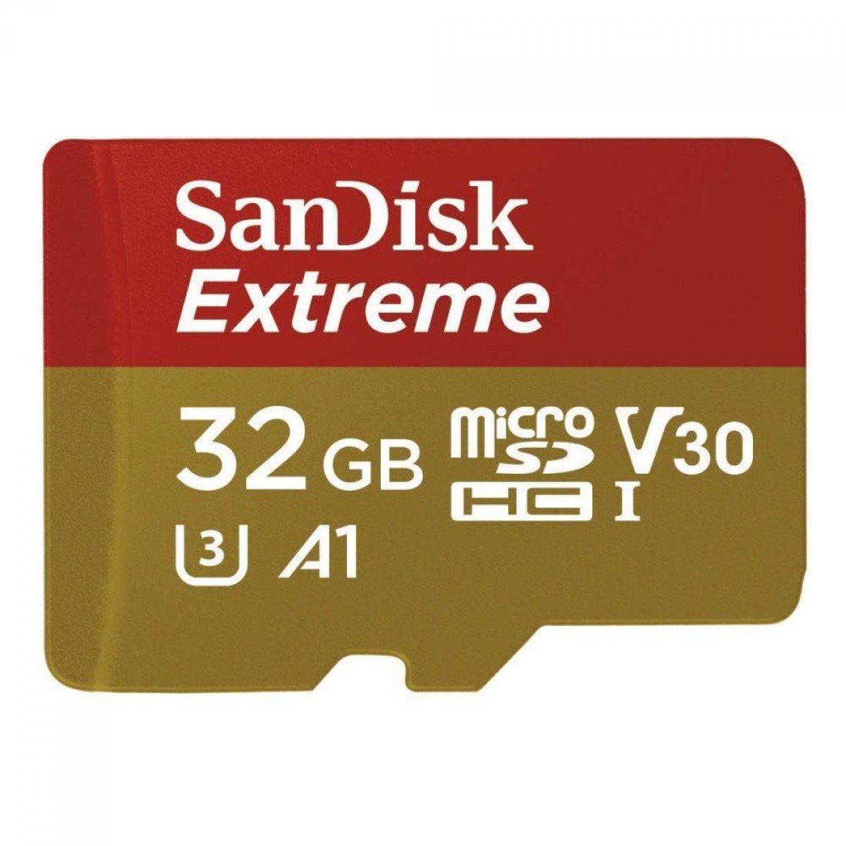 Cartão De Memória SanDisk Extreme MicroSDXC UHS-I, 32GB, 100MBs, Class 10, Com Adaptador, SDSQXAF-032G-GN