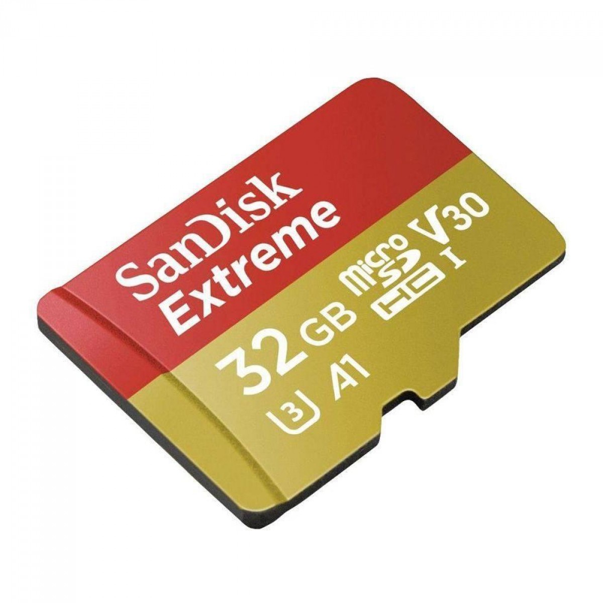 Cartão De Memória SanDisk Extreme MicroSDXC UHS-I, 32GB, 100MBs, Class 10, Com Adaptador, SDSQXAF-032G-GN