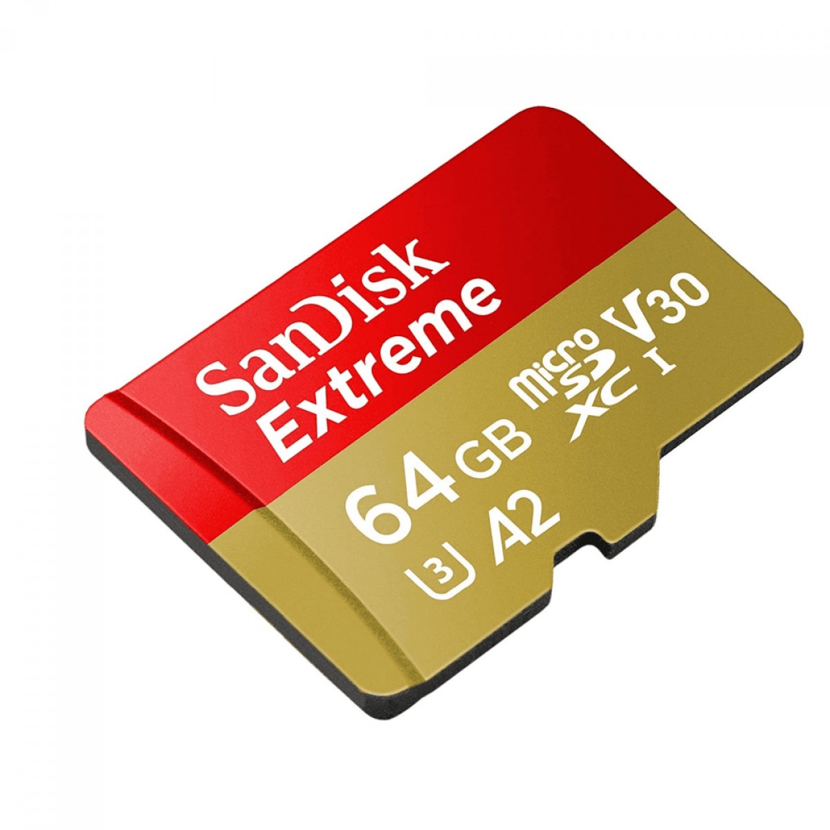 Cartão De Memória SanDisk Extreme MicroSDXC UHS-I, 64GB, Com Adaptador, SDSQXAH-064G-GN6AA
