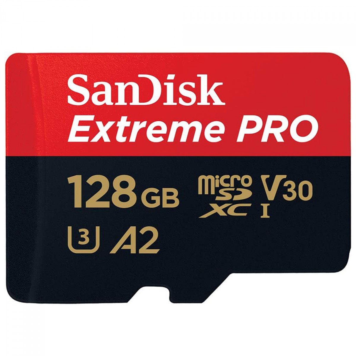 Cartão de Memória SanDisk Extreme PRO, MicroSDXC, 128GB, 200MBs, 4K UHD, U3, V30, Com Adaptador, SDSQXCD-128G-GN6MA
