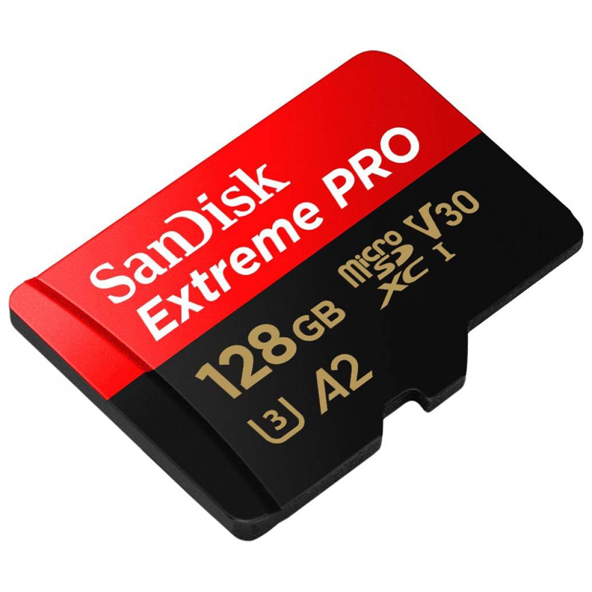 Cartão de Memória SanDisk Extreme PRO, MicroSDXC, 128GB, 200MBs, 4K UHD, U3, V30, Com Adaptador, SDSQXCD-128G-GN6MA