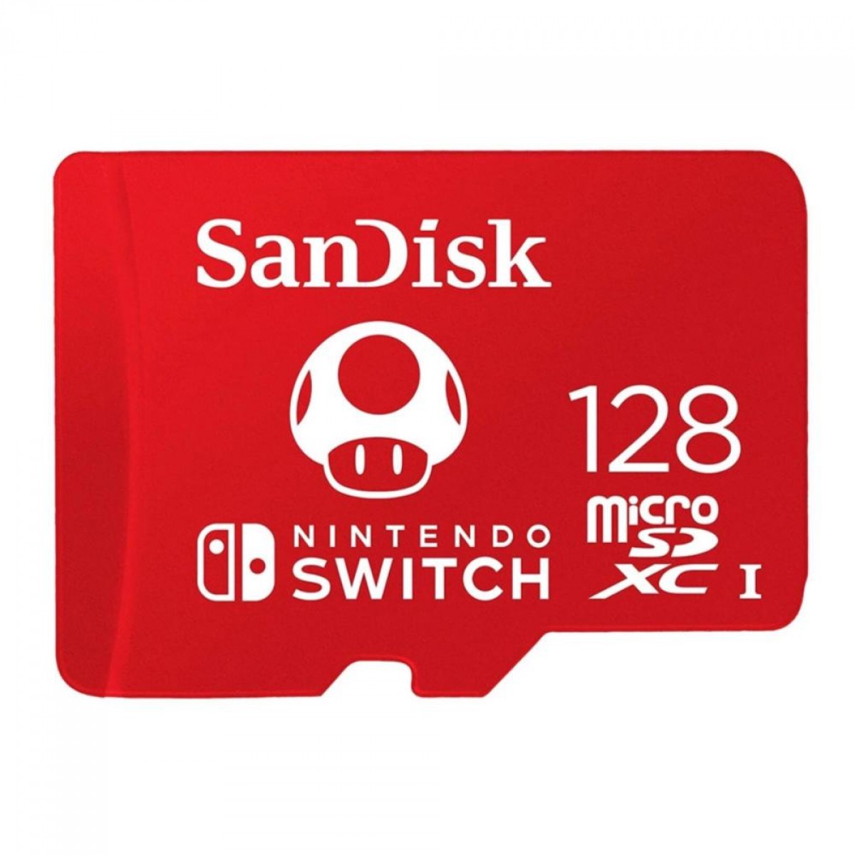 Cartão De Memória SanDisk MicroSD Nintendo Switch, 128GB, Class 10, SDSQXAO-128G-GNCZN