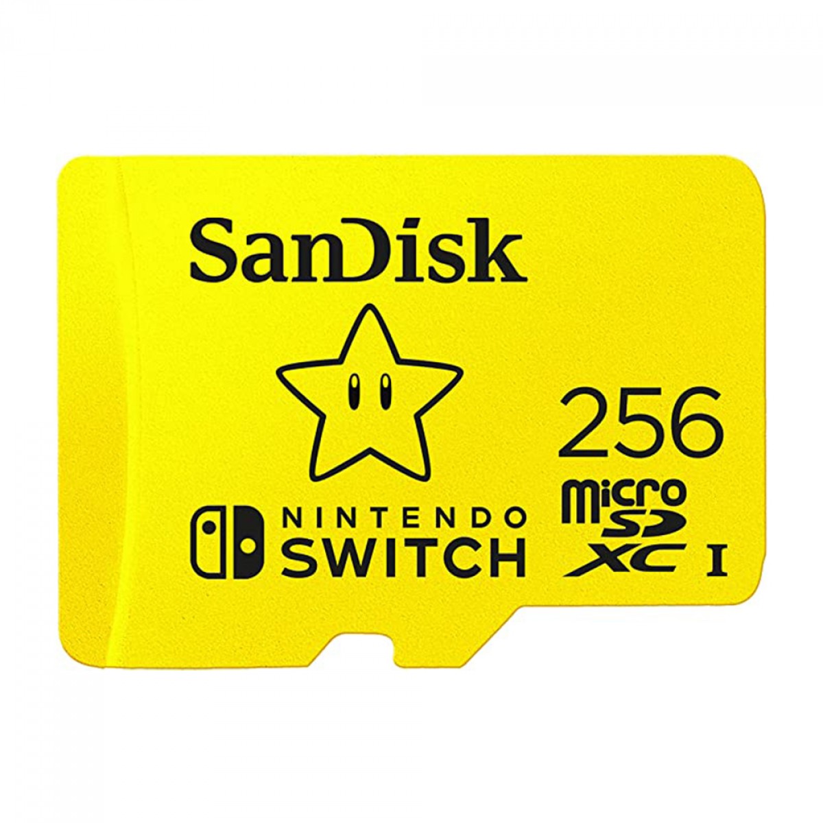 Cartão De Memória SanDisk MicroSD Nintendo Switch, 256GB, Class 10, SDSQXAO-256G-GNCZN