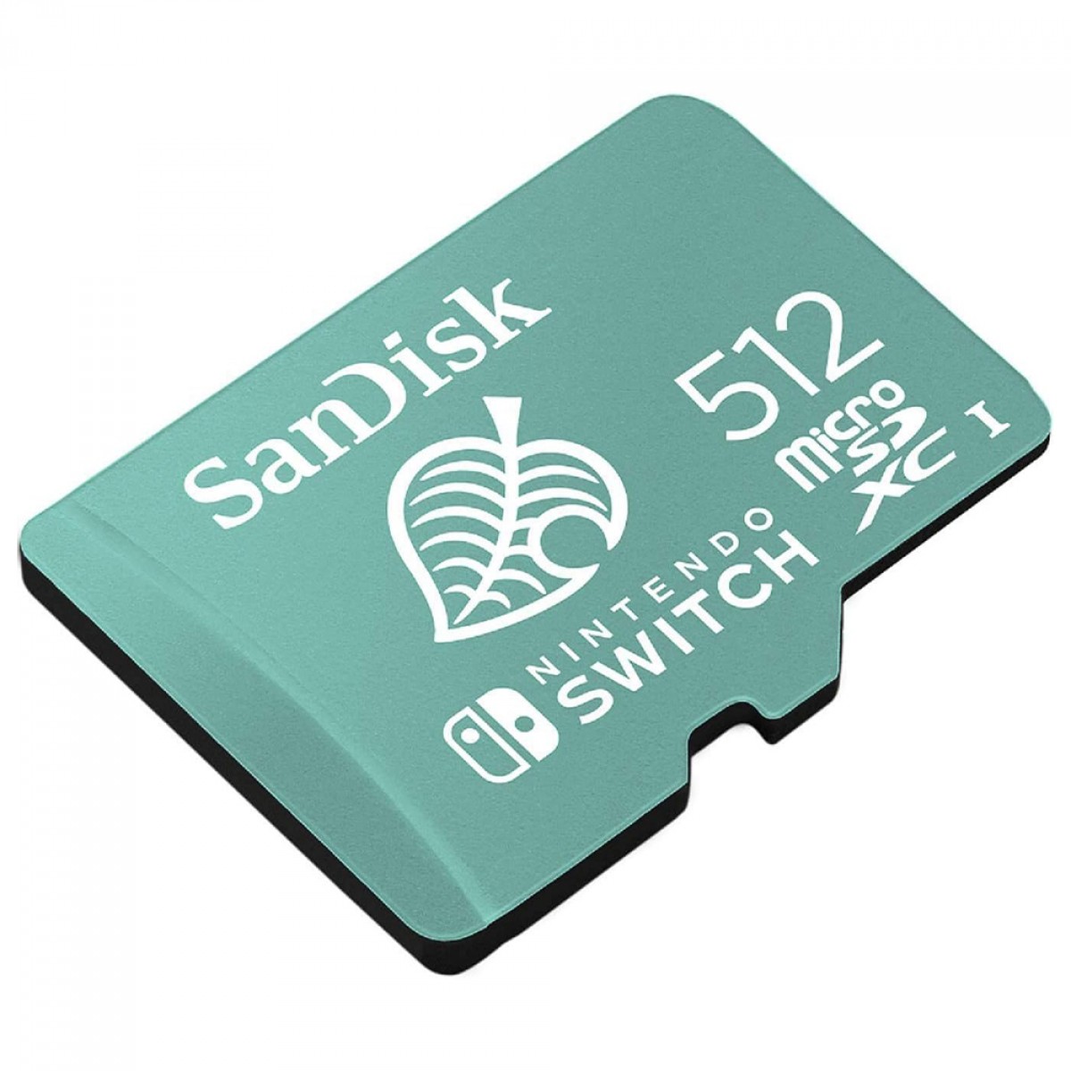 Cartão De Memória SanDisk MicroSD Nintendo Switch, 512GB, Transferência de até 100 MB/s, Class 10, SDSQXAO-512G-GNCZN