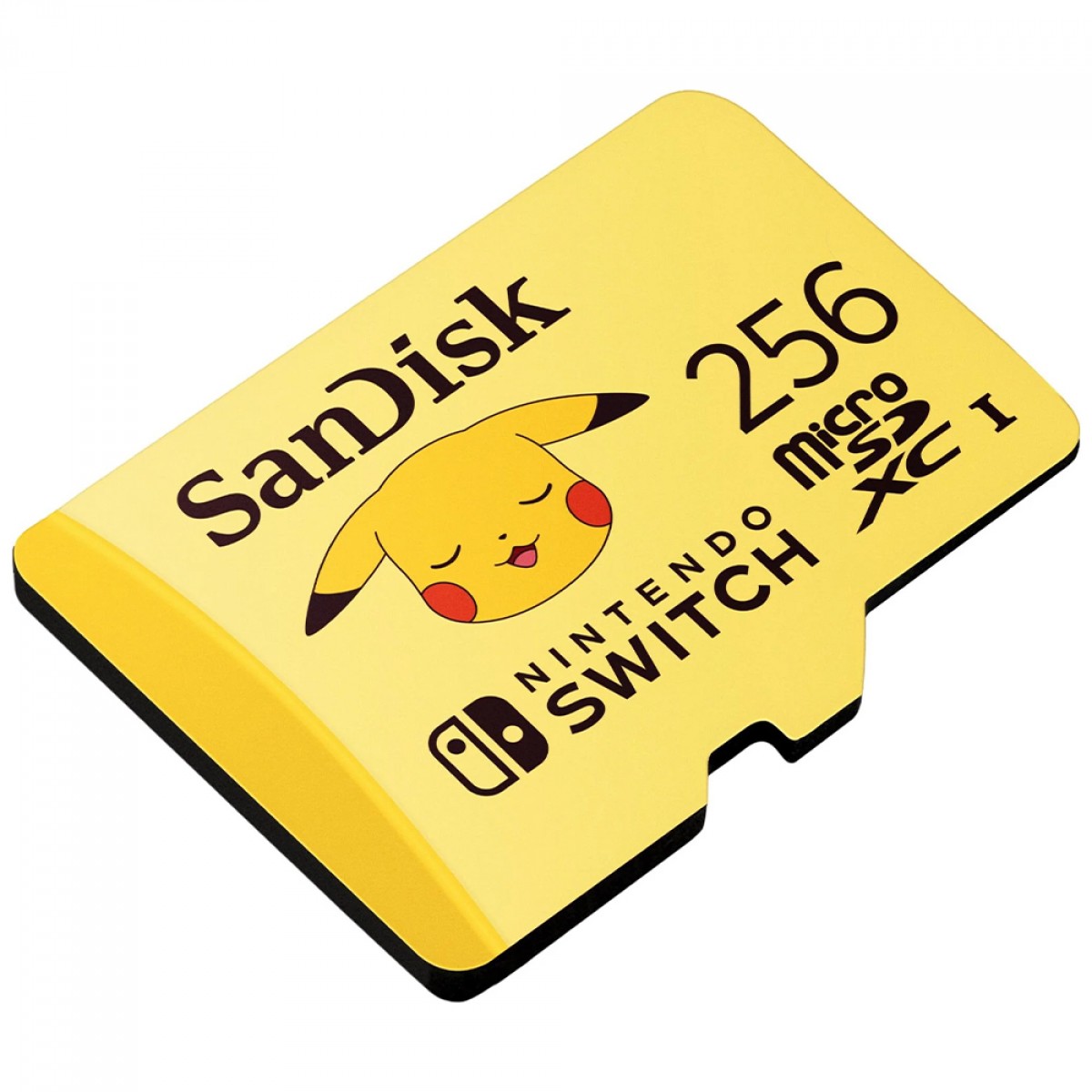 Cartão De Memória SanDisk MicroSD Pokémon Nintendo Switch, 256GB, 100Mbs, Class 10, SDSQXAO-256G-GN6ZK