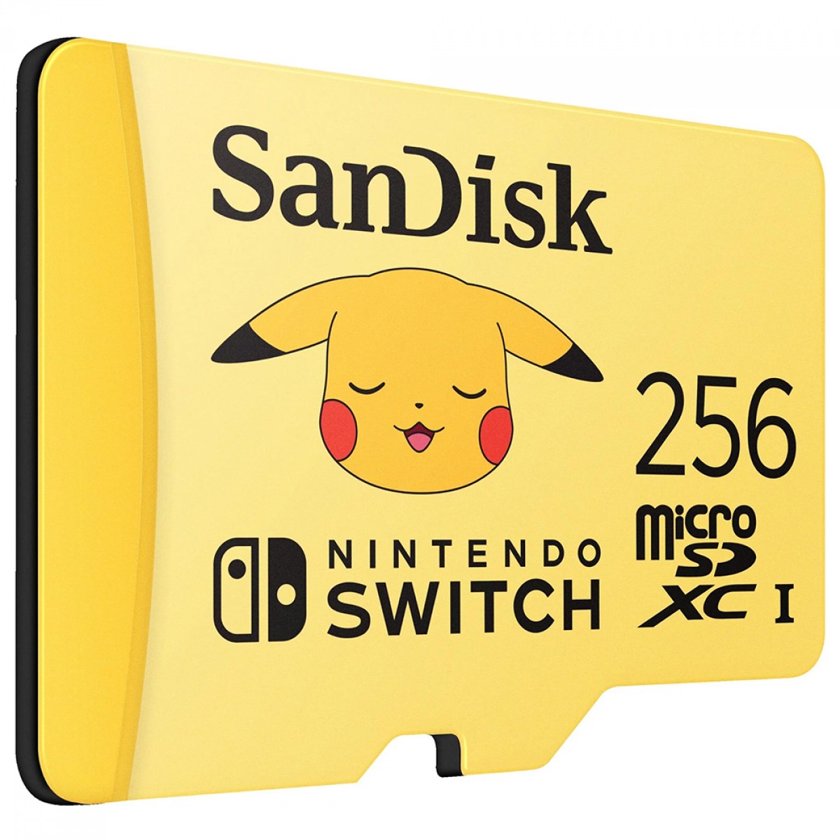 Cartão De Memória SanDisk MicroSD Pokémon Nintendo Switch, 256GB, 100Mbs, Class 10, SDSQXAO-256G-GN6ZK