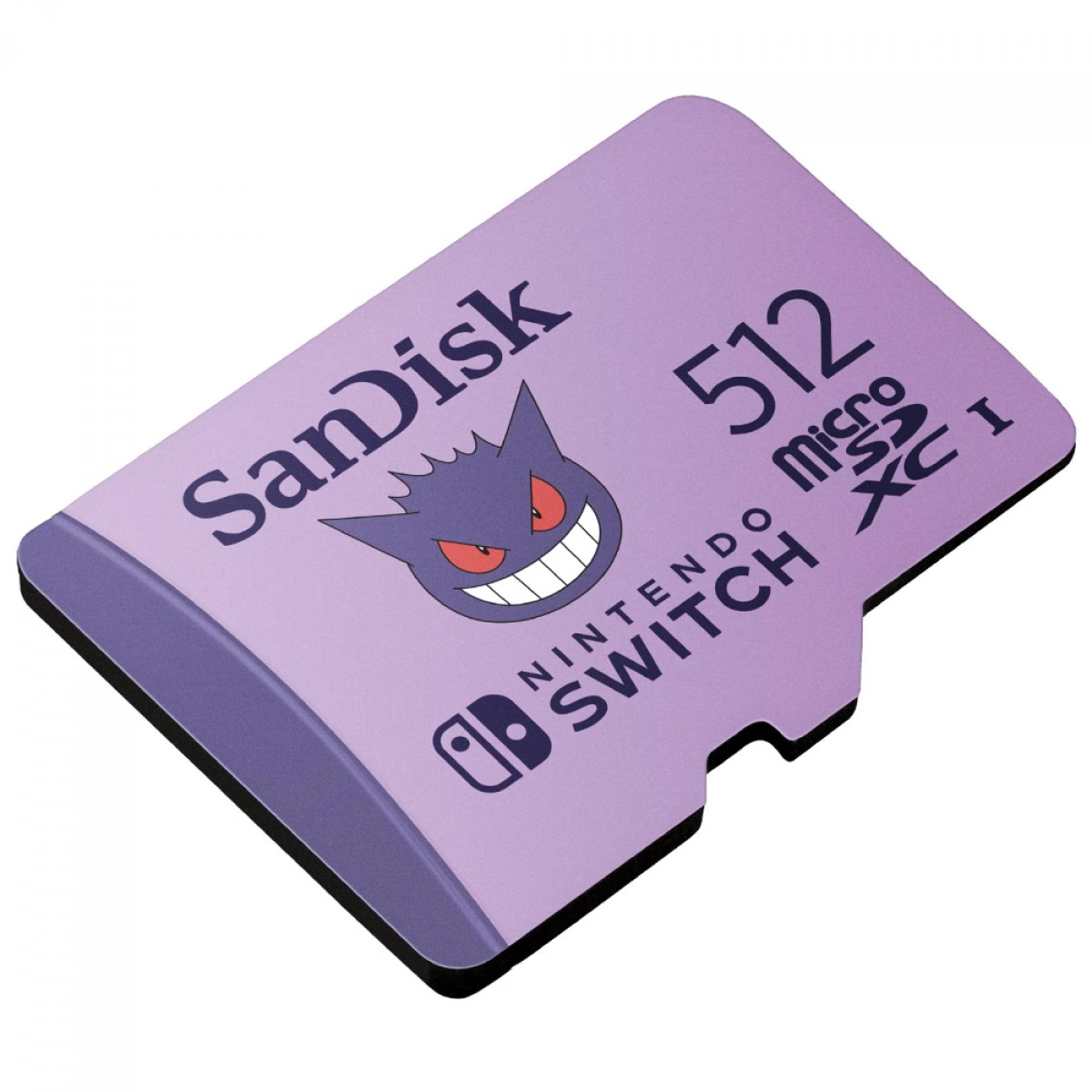 Cartão De Memória SanDisk MicroSD Pokémon Nintendo Switch, 512GB, 100Mbs, Class 10, SDSQXAO-512G-GN6ZK