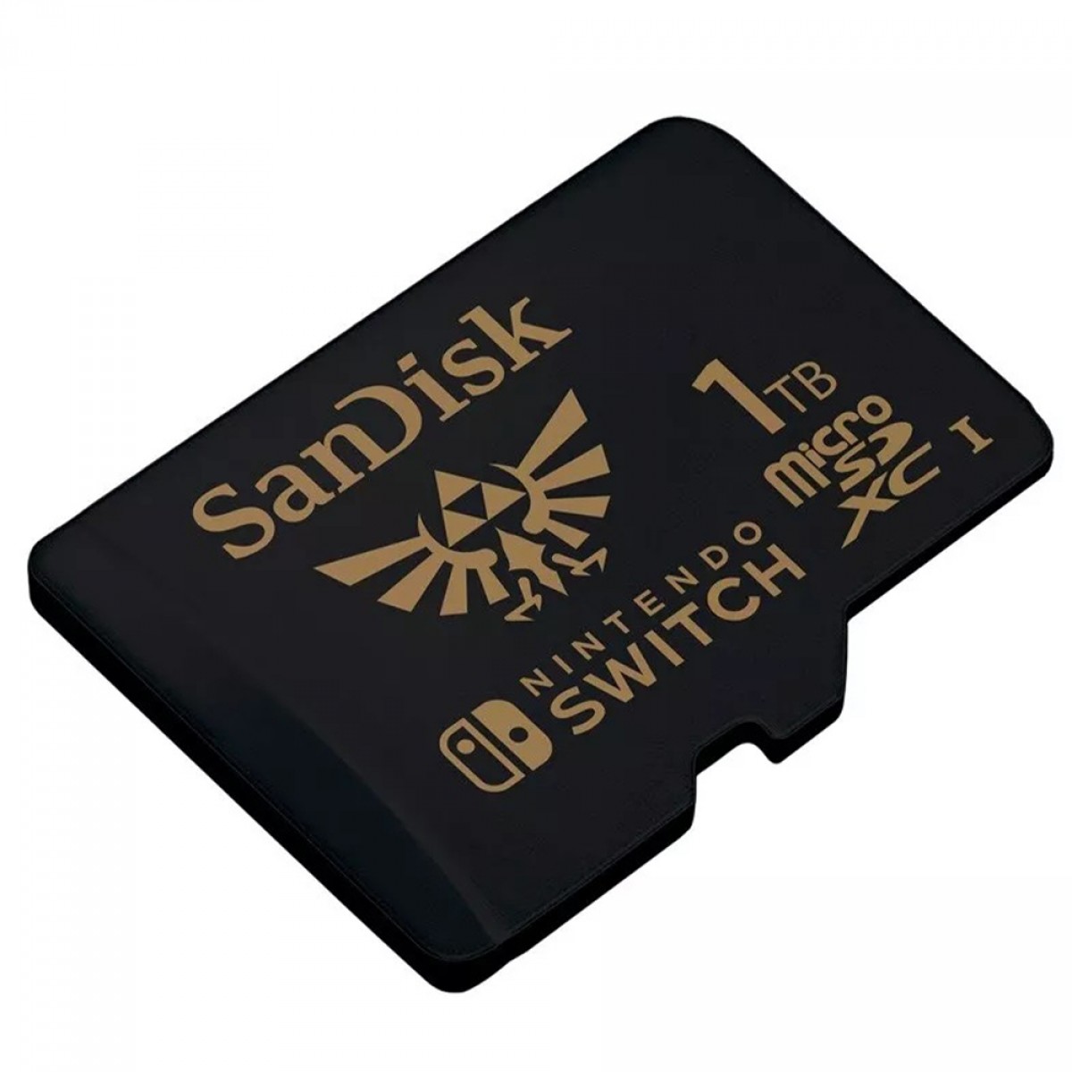 Cartão De Memória SanDisk MicroSD Zelda Nintendo Switch, 1TB, 100Mbs, Class 10, SDSQXAO-1T00-GN6ZN