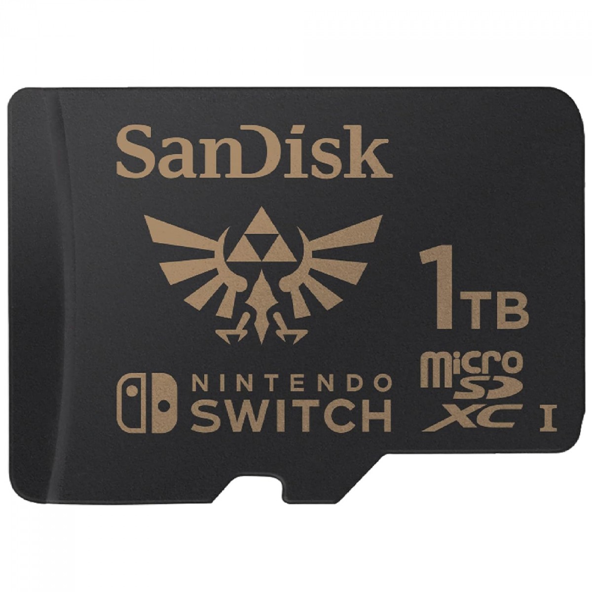 Cartão De Memória SanDisk MicroSD Zelda Nintendo Switch, 1TB, 100Mbs, Class 10, SDSQXAO-1T00-GN6ZN