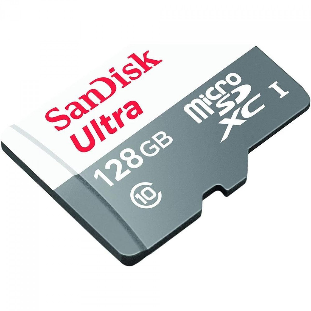 Cartão De Memória SanDisk Ultra MicroSDXC UHS-I, 128GB, 100MBs, Class 10, Com Adaptador, SDSQUNR-128G-GN3MA