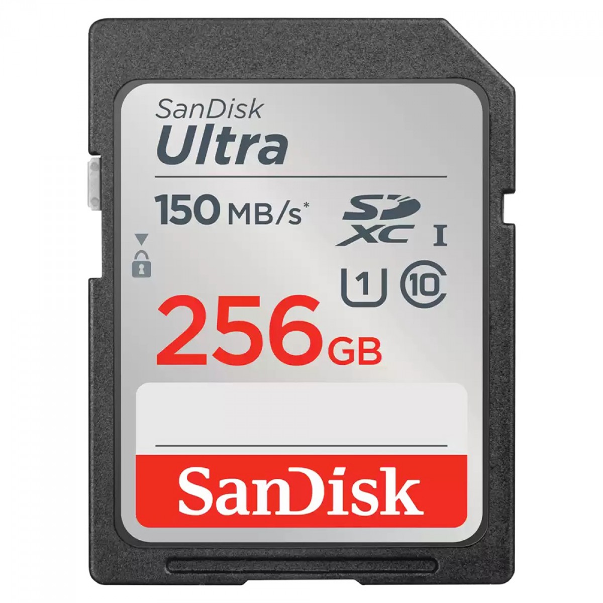 Cartão de Memória SanDisk Ultra, SDXC, 256GB, 150MBs, Class 10, SDSDUNC-256G-GN6IN