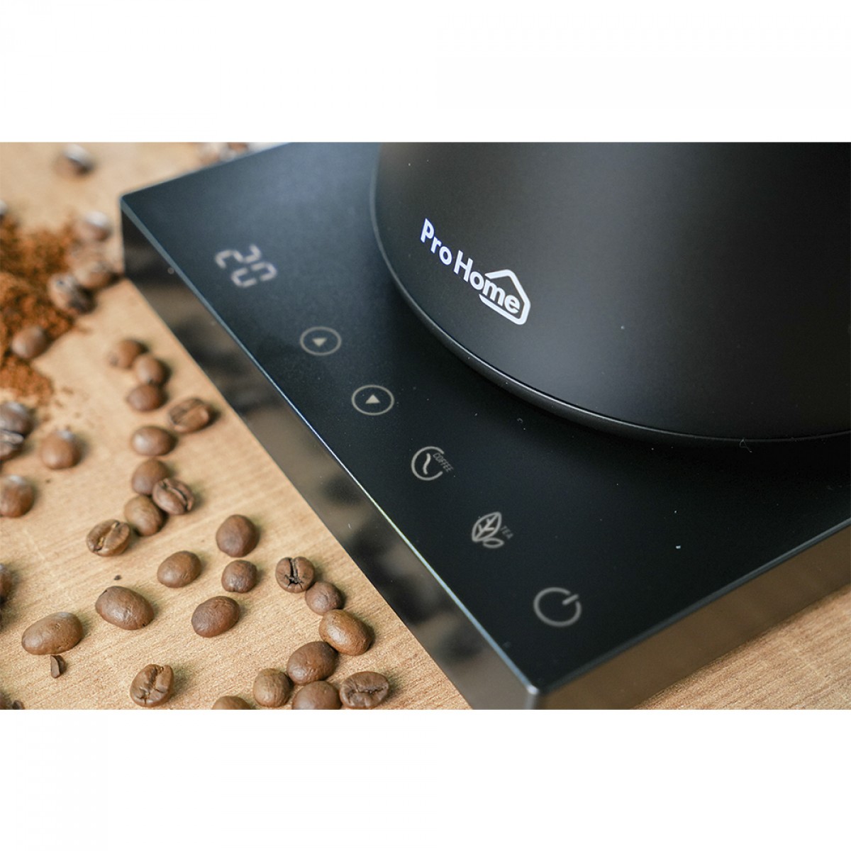 Chaleira Elétrica Pro Home Style, Com Display LED e Controles de Temperatura, 1L, 1200W, 110V, PH-EK-ST1L1200WBY