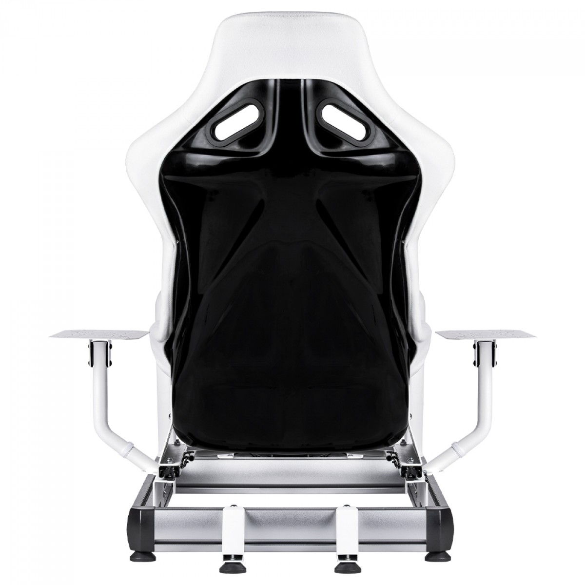 Cockpit Para Simulador de Voo Thermaltake GF500 Flight Simulator, RGB, Com Cadeira, Suporte de Pedais/Manche/Joystick, Branco, GSC-F50-CPASWH-01