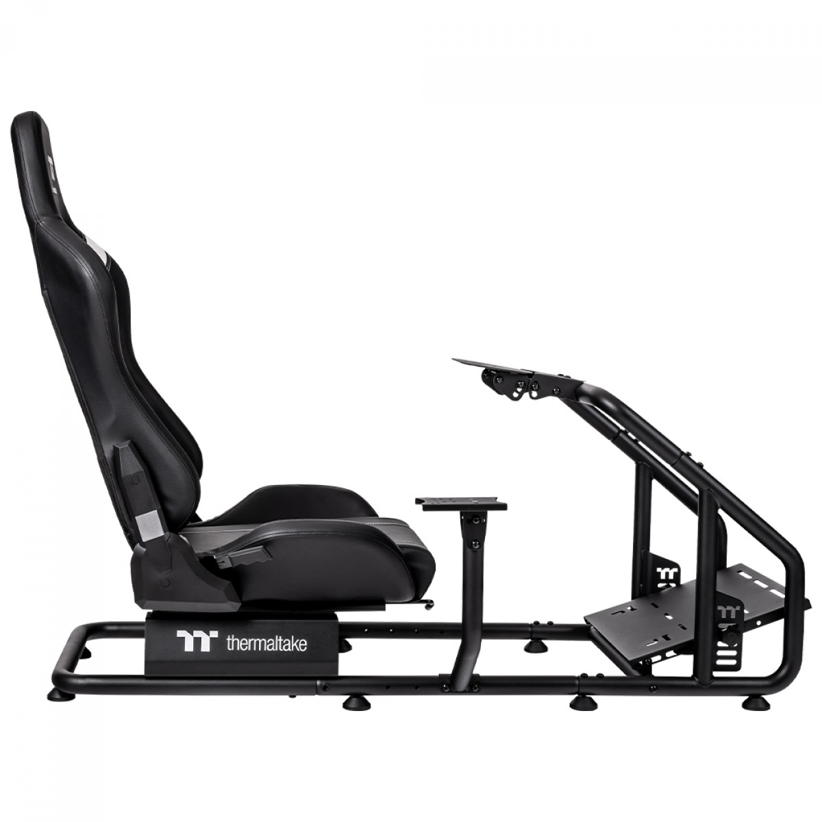 Cockpit Para Simulador Thermaltake GR300 Racing Simulator, Com Cadeira, Suporte de Pedais/Volante/Câmbio, Preto, GSC-R30-CPASBB-01