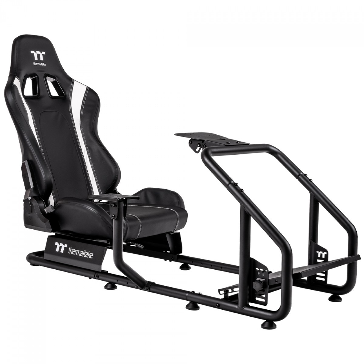 Cockpit Para Simulador Thermaltake GR300 Racing Simulator, Com Cadeira, Suporte de Pedais/Volante/Câmbio, Preto, GSC-R30-CPASBB-01