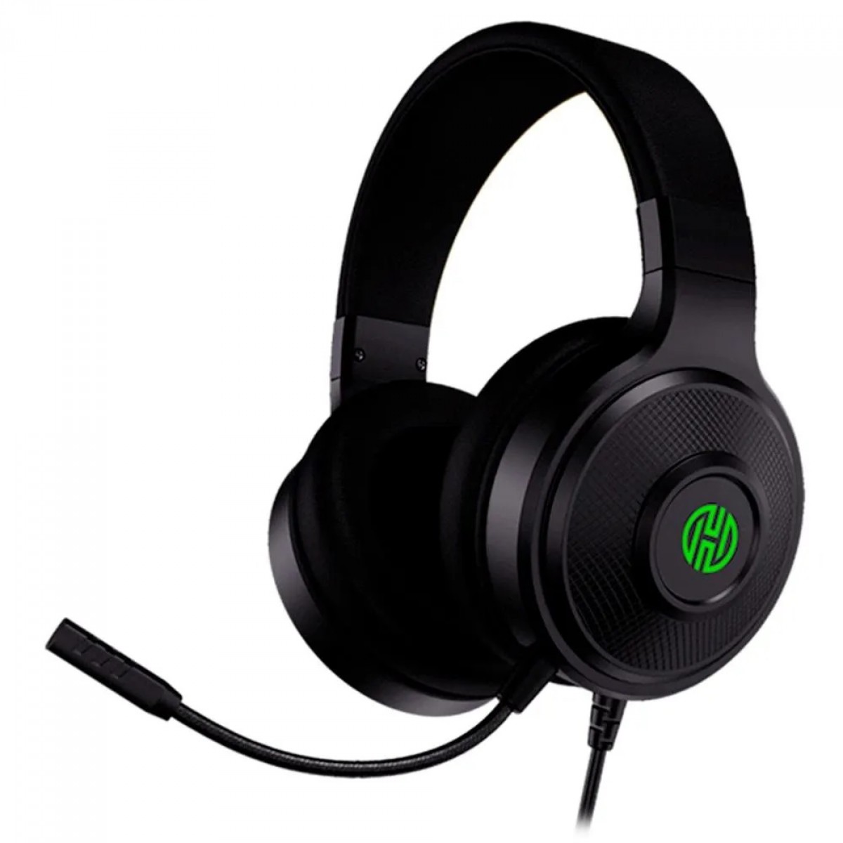 Combo Gamer Hoopson 4 Em 1, Teclado, Mouse, Headset e Mousepad, LED Verde, TPC-067 VERDE