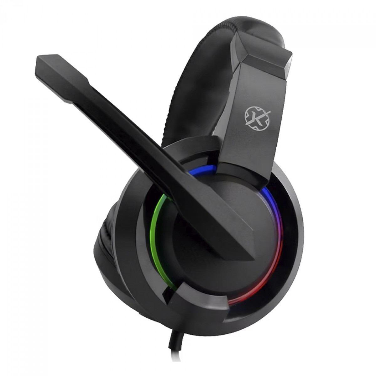 Combo Gamer Kalkan Odin Lite 4 Em 1, Headset, Teclado, Mouse e Mousepad, USB, Rainbow, Preto, KLK00060