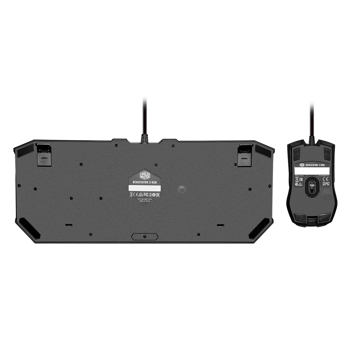 Combo Gamer Teclado e Mouse Cooler Master Devastator 3 RGB, SGB-3000-KKMF4-BR