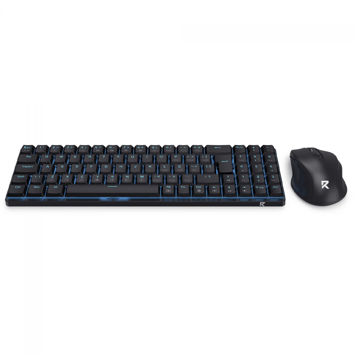 Combo Office Redragon BS-8772, Wireless 2.4G, Teclado e Mouse, Preto