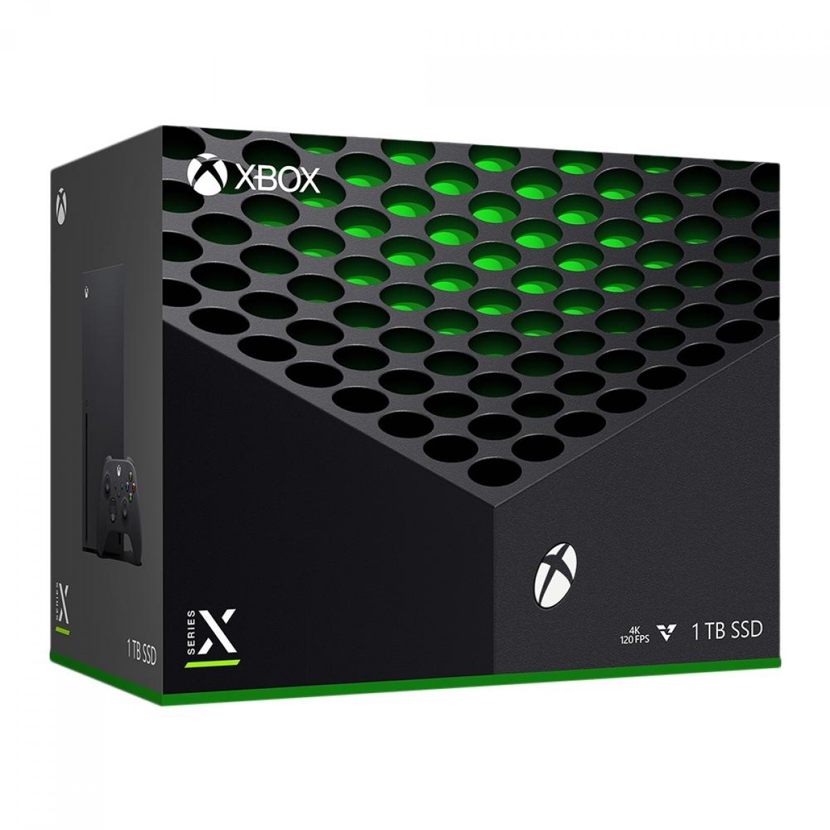 Console Xbox Series X, 1TB, Black, Com 1 Controle, RRT-00006