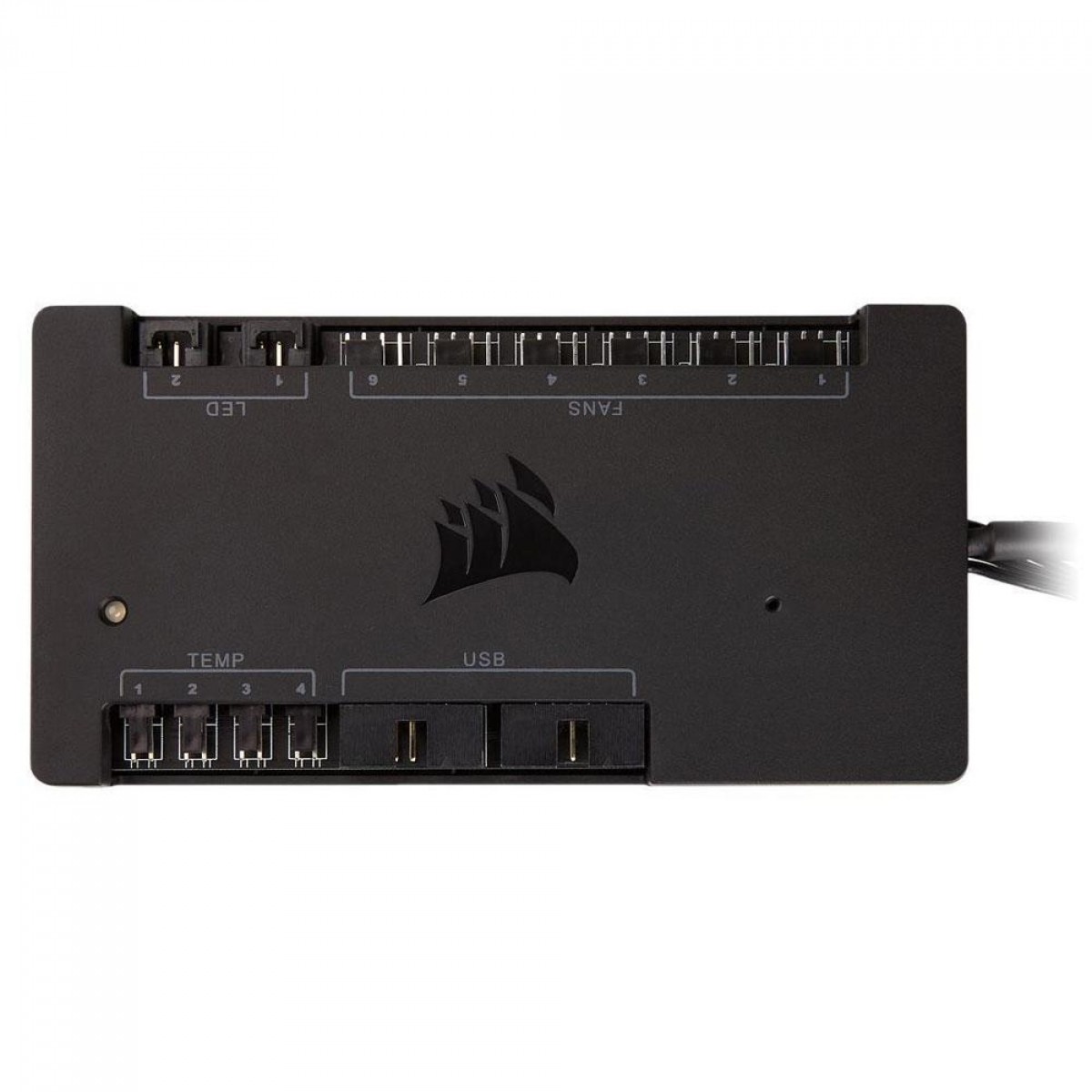 Controlador de Fan Corsair iCue Commander PRO Smart RGB, Para Velocidade e LED RGB, CL-9011110-WW