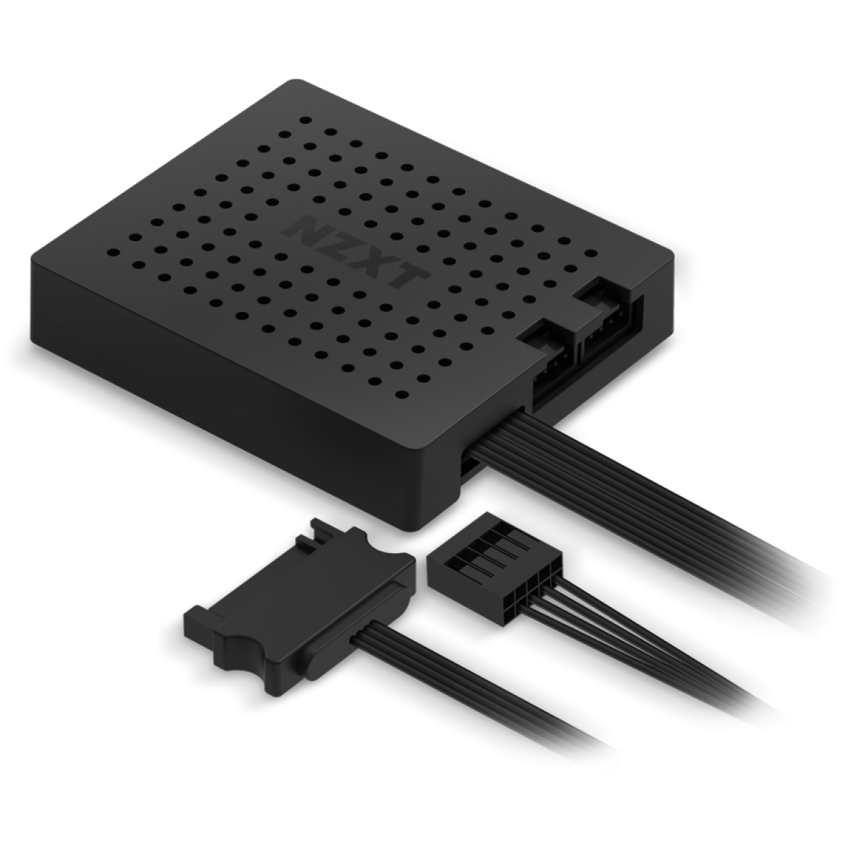 Controlador RGB e Fan NZXT, 3 Fans e 2 LEDs, AC-2RGBC-B1 