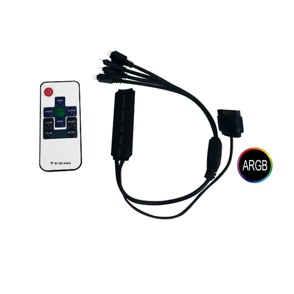 Controladora Led Multiconector ARGB Gamemax, 4 Conectores, RMT1687H