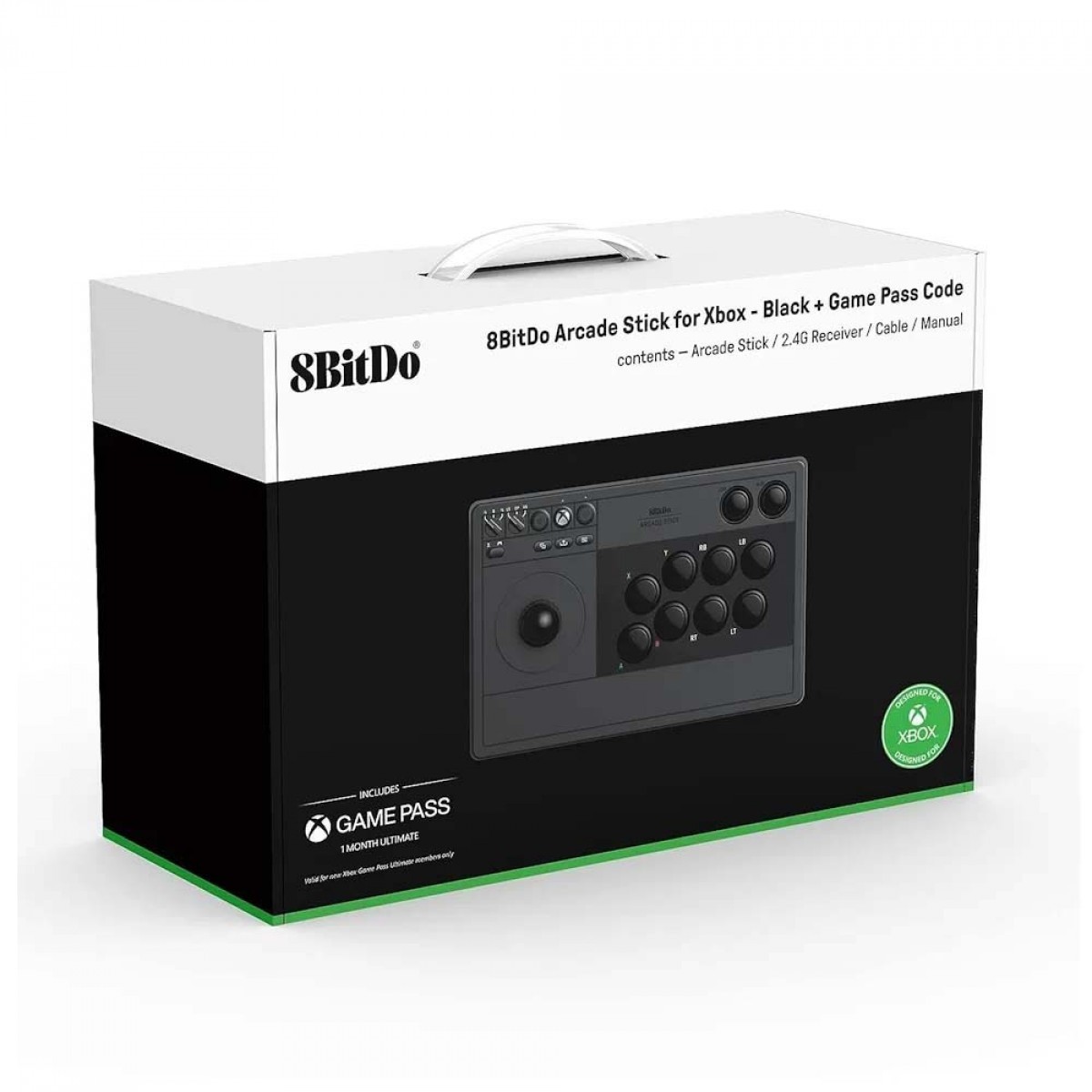 Controle Arcade 8BitDo Arcade Stick Xbox, Sem Fio, Black, 81JA02D
