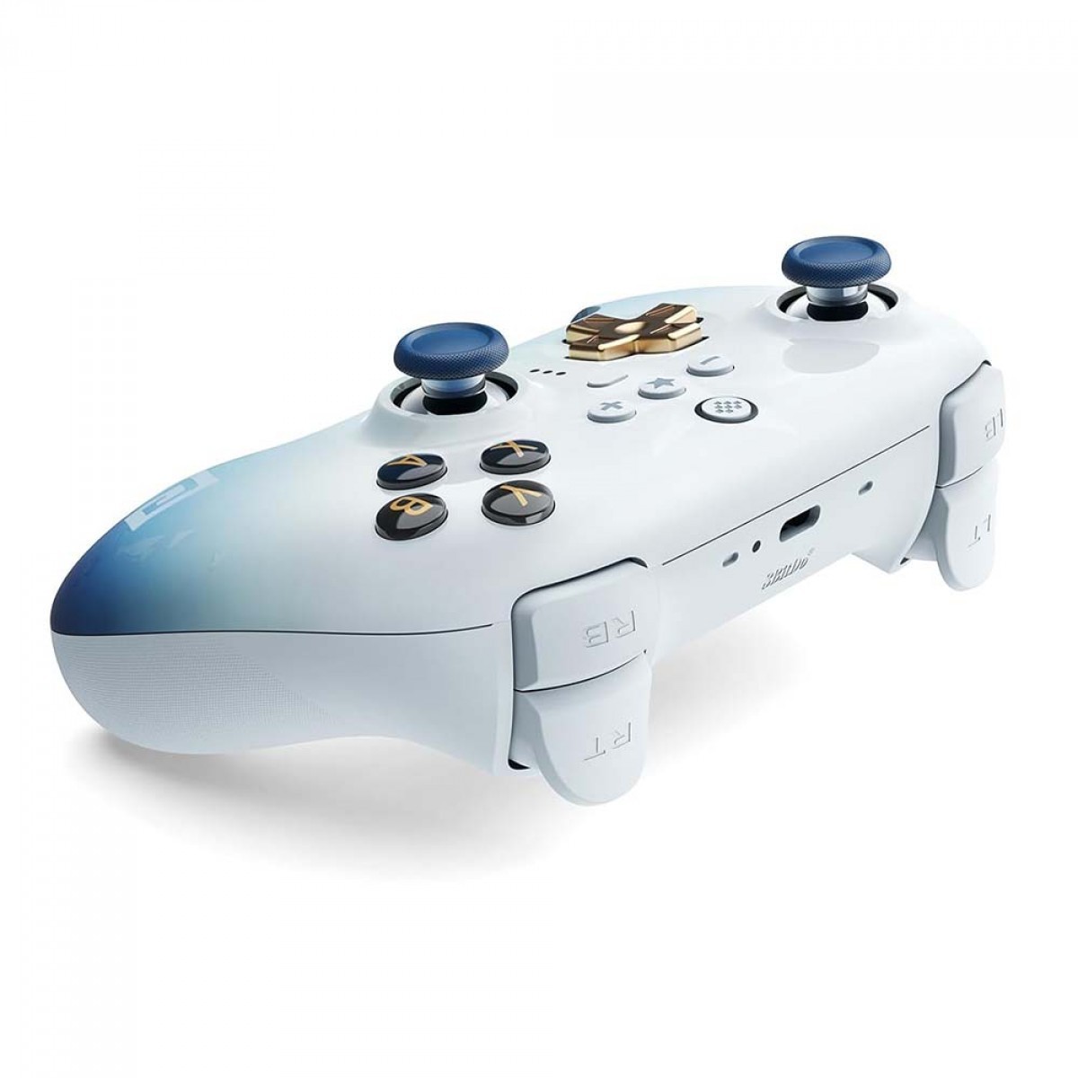 Controle Gamer 8BitDo Chongyun, Sem Fio, Windows, Apple, Switch, SteamOS, Raspberry Pi, Blue, 81HA04