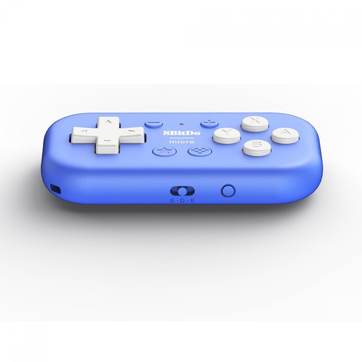 Controle Gamer 8BitDo Micro, Bluetooth, Gamepad, Android/Nintendo Switch/Raspberry, Azul, 80EL02