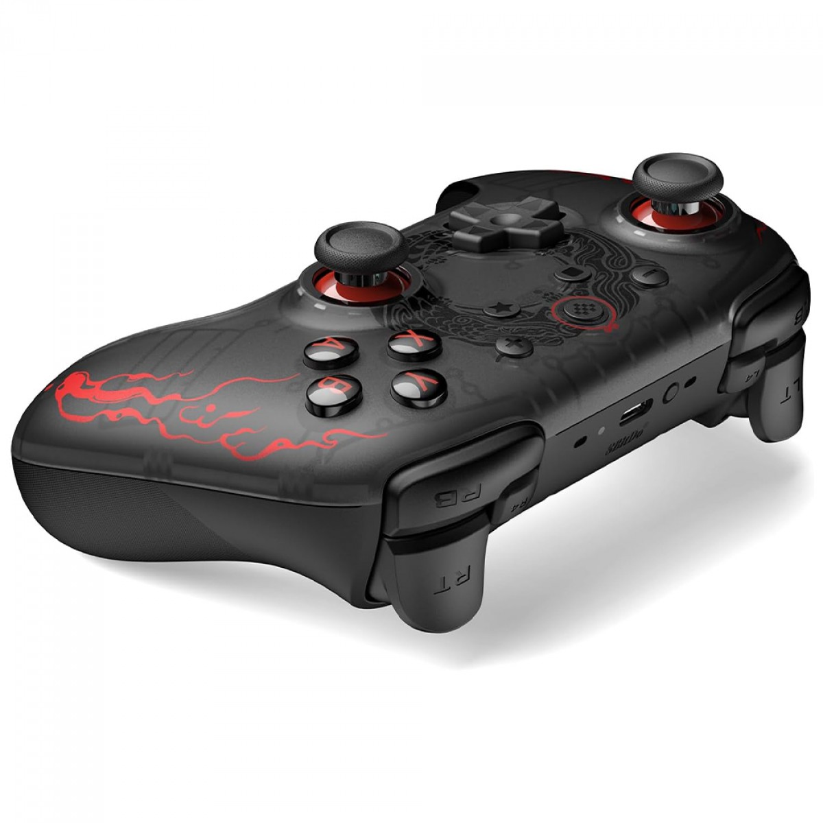 Controle Gamer 8BitDo Ultimate 2C Black Myth Wukong, Bluetooth/Wireless, Hall Effect, Preto, 81HD05