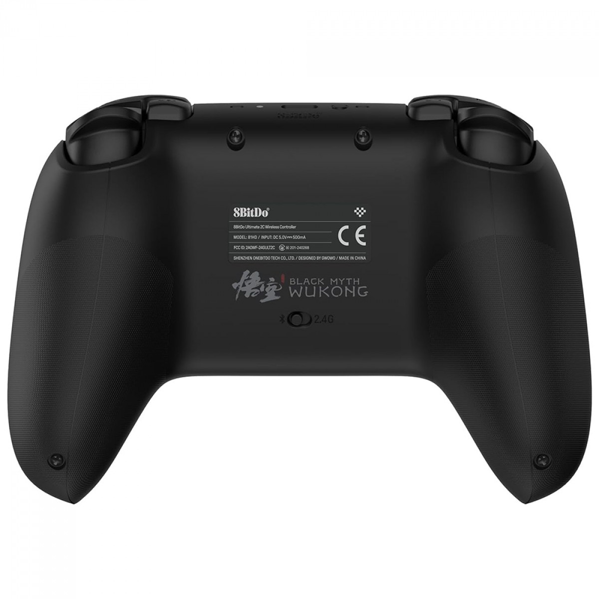 Controle Gamer 8BitDo Ultimate 2C Black Myth Wukong, Bluetooth/Wireless, Hall Effect, Preto, 81HD05
