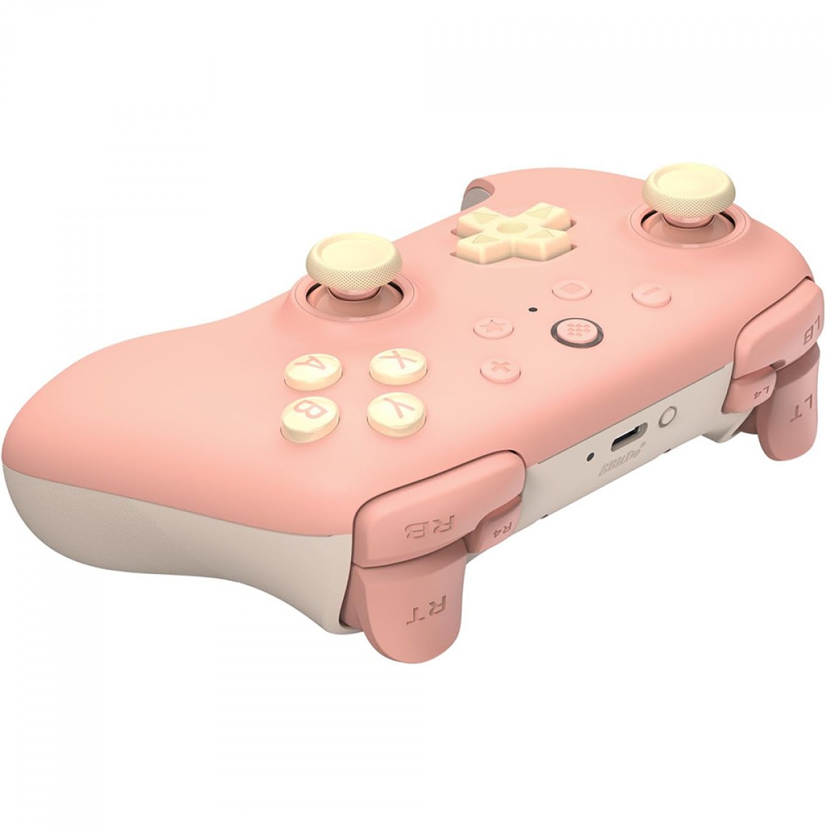 Controle Gamer 8BitDo Ultimate 2C, Bluetooth/Wireless, Hall Effect, Peach, 81HD04