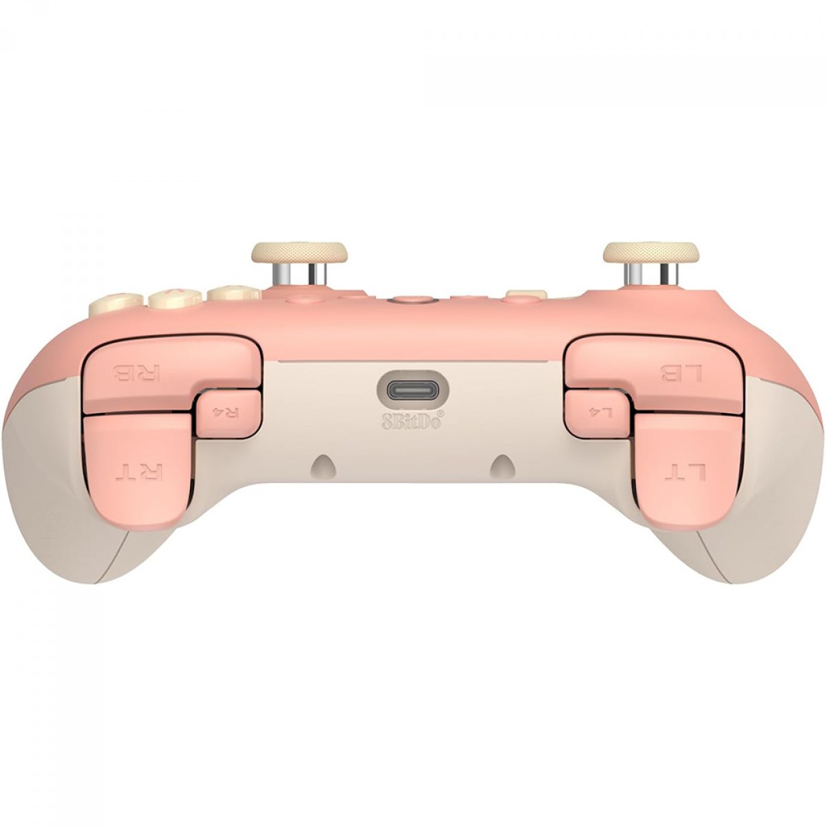 Controle Gamer 8BitDo Ultimate 2C, Com Fio, Hall Effect, Peach, 82CD04