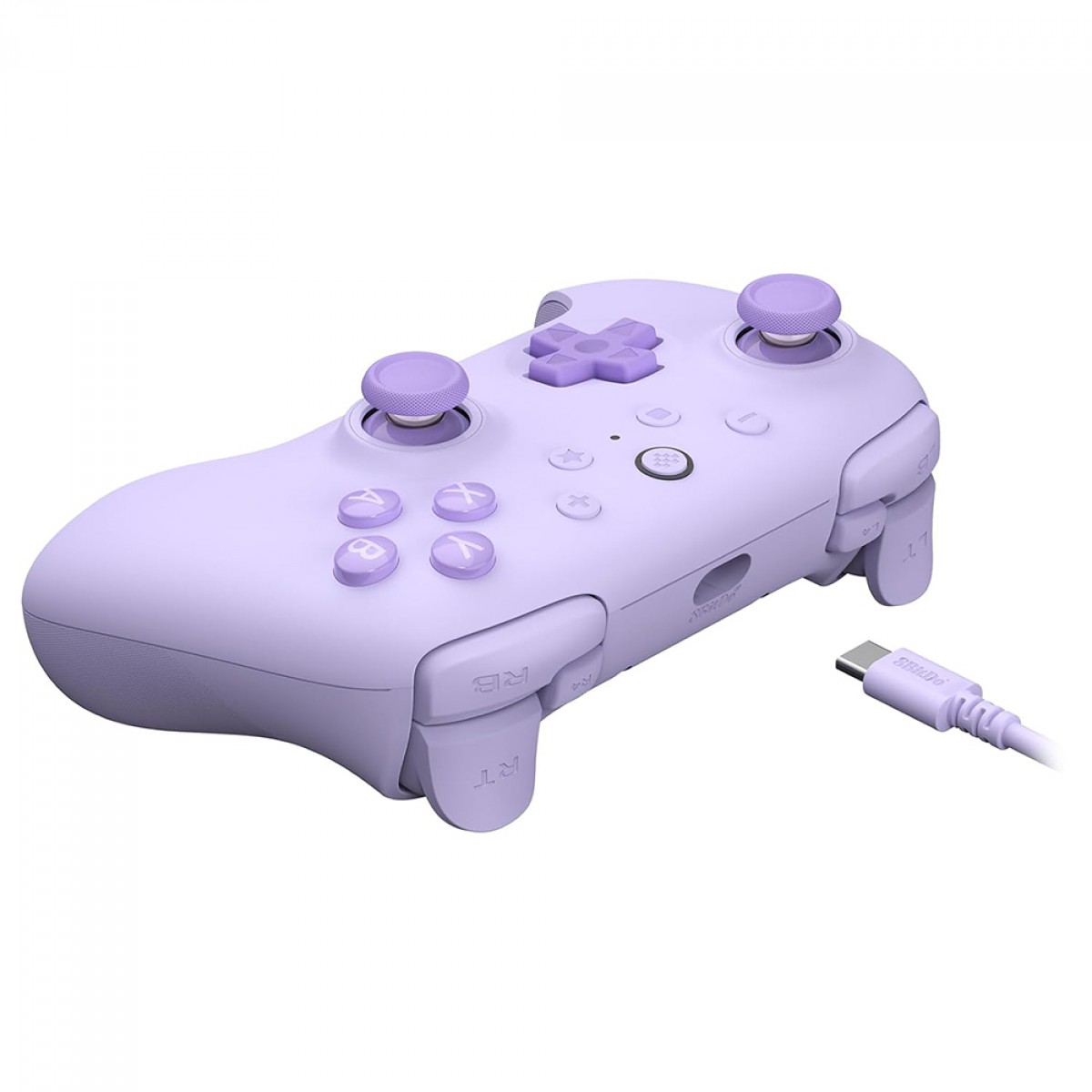 Controle Gamer 8BitDo Ultimate 2C, Com Fio, Hall Effect, Roxo, 82CD01