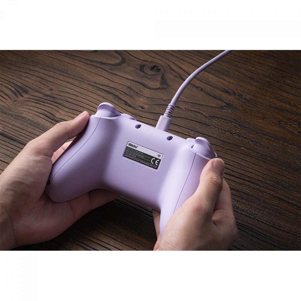 Controle Gamer 8BitDo Ultimate 2C, Com Fio, Hall Effect, Roxo, 82CD01
