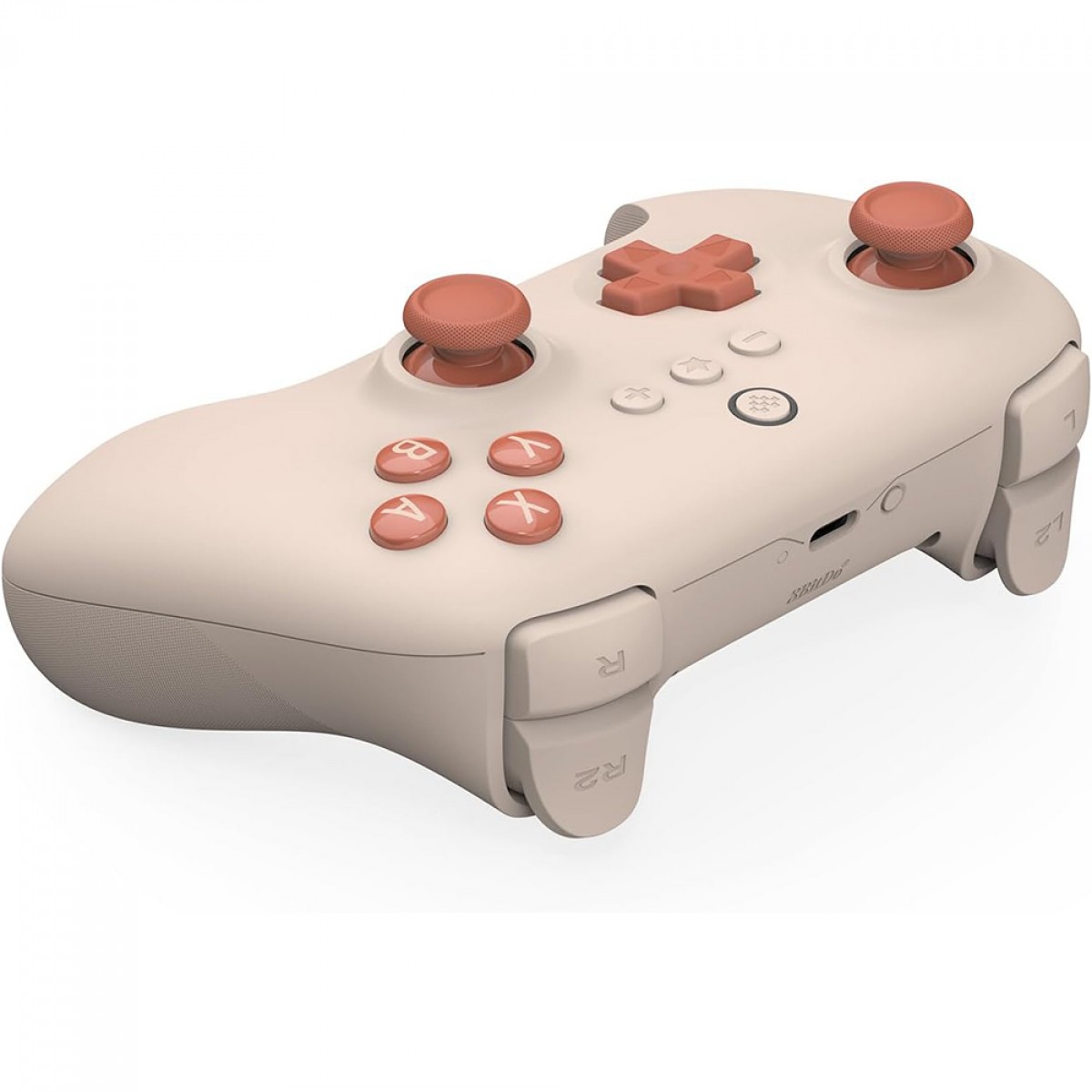 Controle Gamer 8BitDo Ultimate C Para Nintendo Switch, Sem Fio, Bluetooth, Switch, Orange, 80NB02