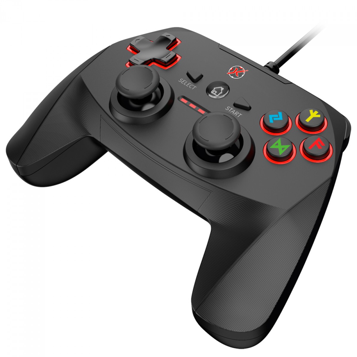 Controle Gamer Kalkan Dagaz, USB, Preto, KLK00001