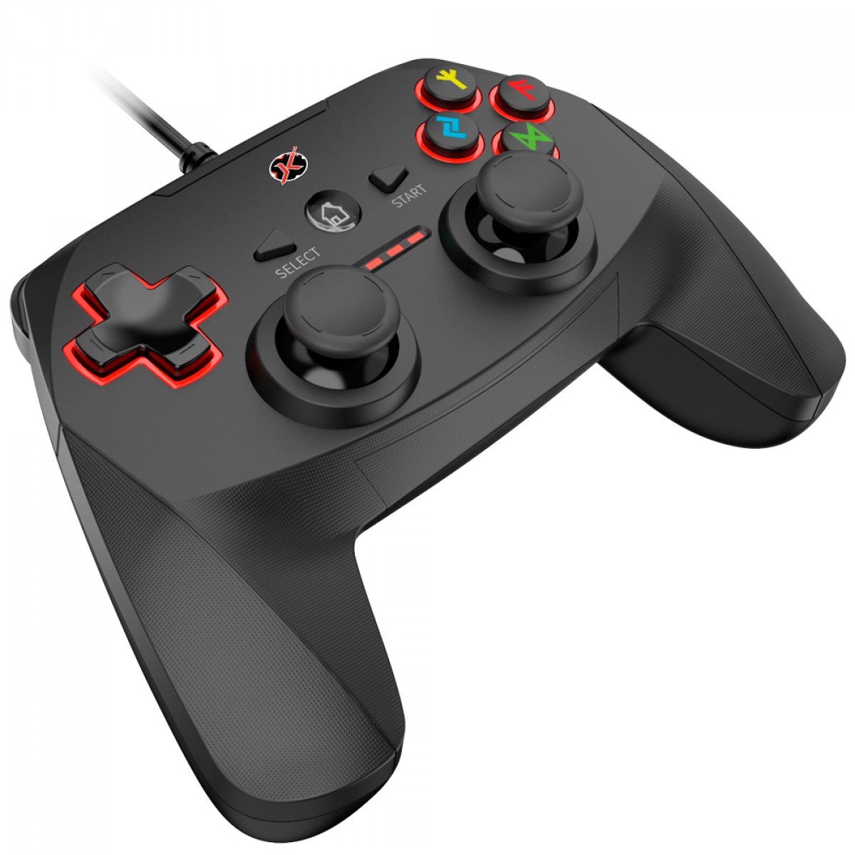 Controle Gamer Kalkan Dagaz, USB, Preto, KLK00001