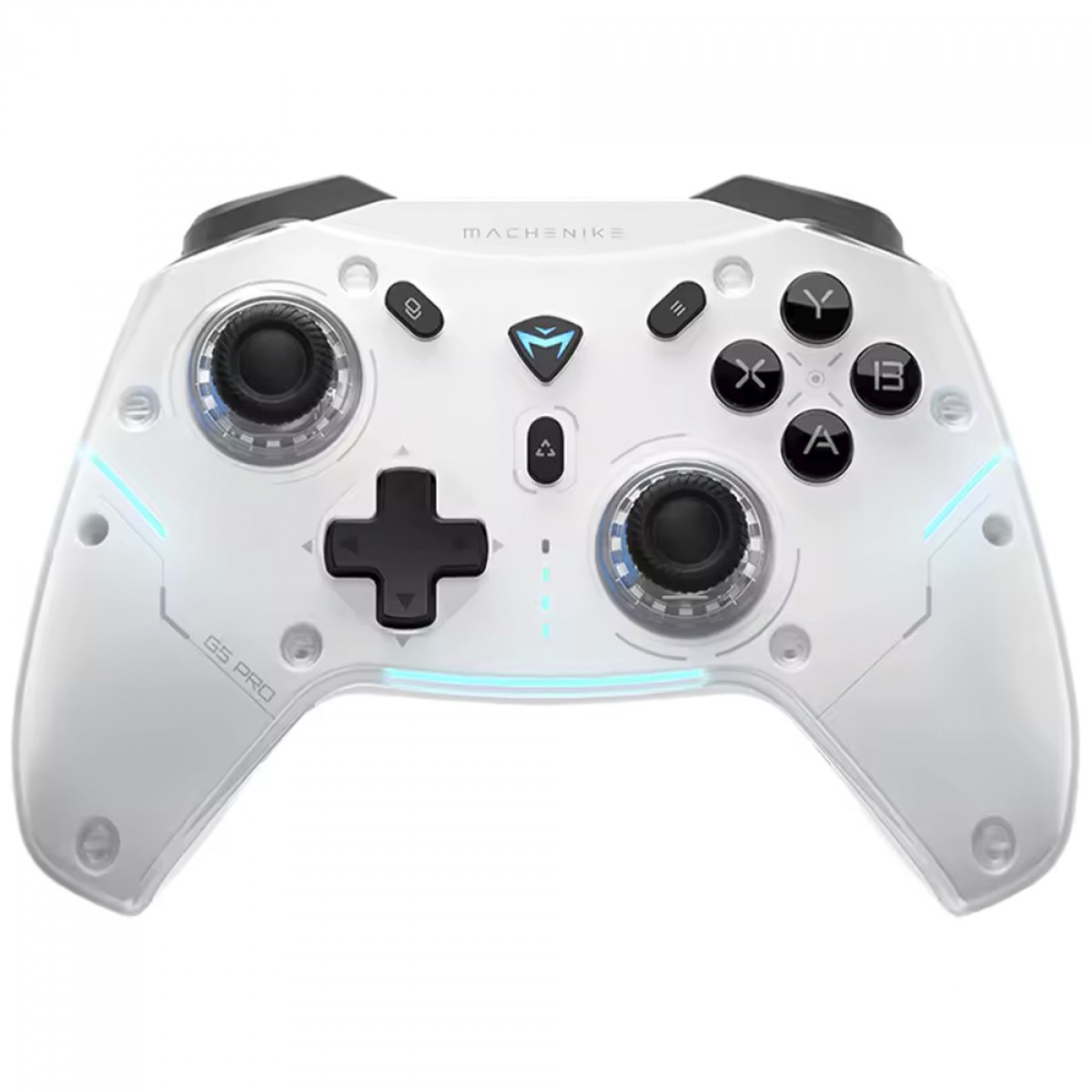 Controle Gamer Machenike G5Pro Max SE, Wireless/Bluetooth, Hall Effect, Branco, JJ02G700C