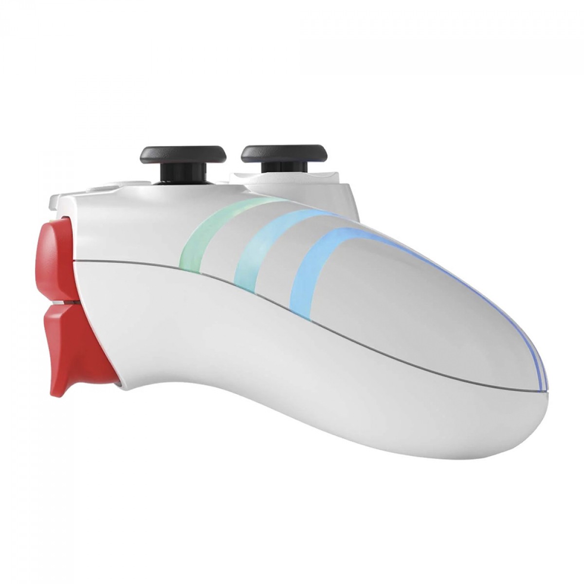 Controle Gamer Marvo Monka GT96, Sem Fio, RGB, PS4/PS3, Branco, GT-96