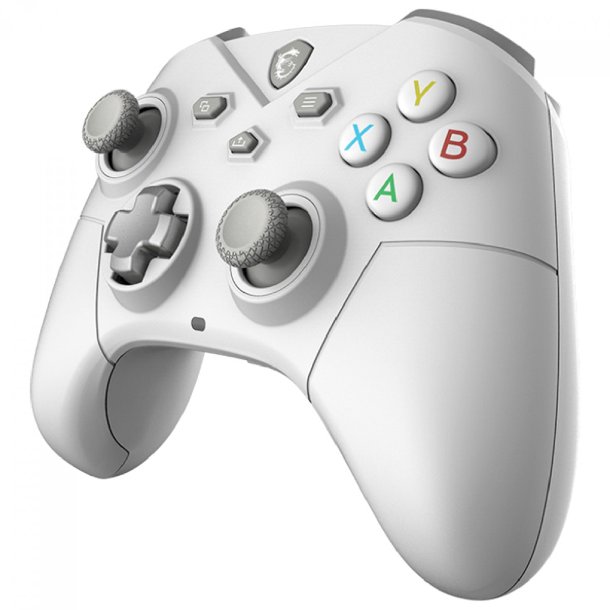 Controle Gamer MSI Force GC300 White, Wireless/Bluetooth, PC e Android, Branco