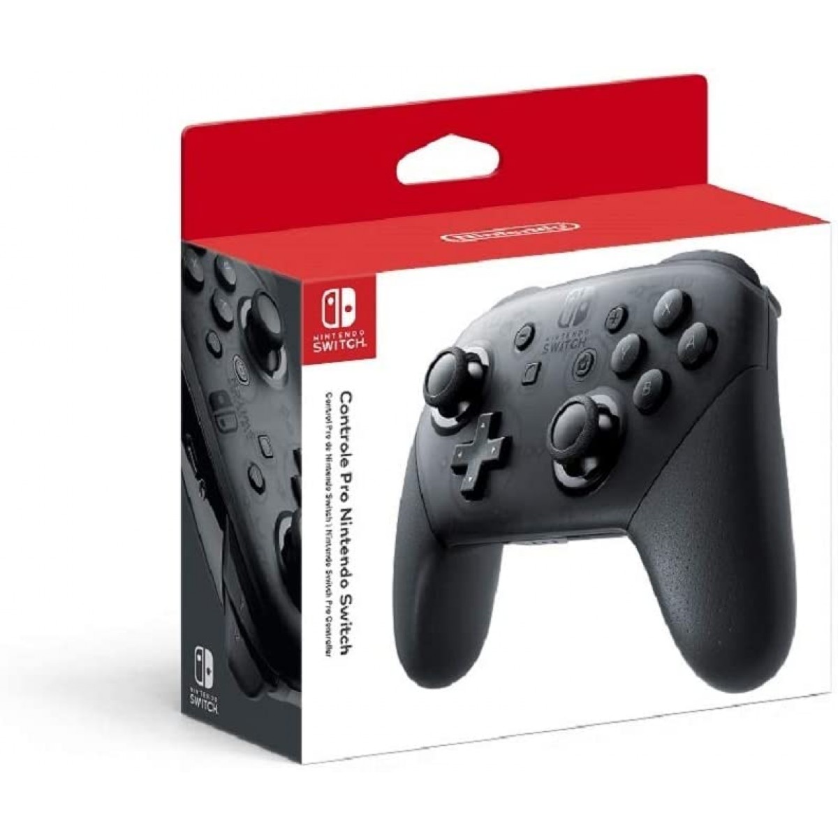 Controle Nintendo Pro, Sem Fio, Nintendo Switch, Grey, HBCAFSSK1