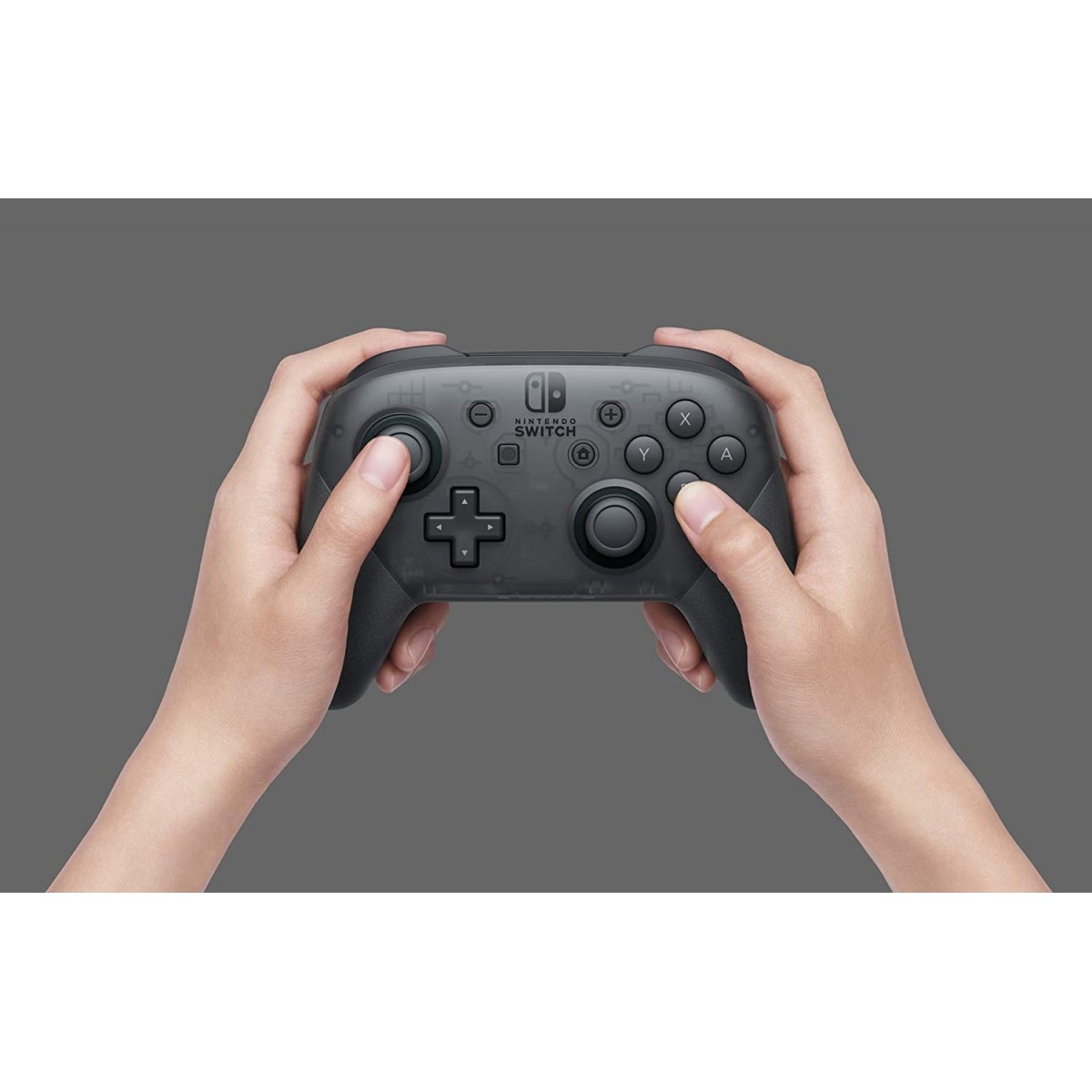 Controle Nintendo Pro, Sem Fio, Nintendo Switch, Grey, HBCAFSSK1