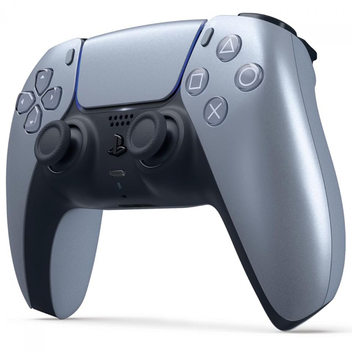 Controle Sony DualSense PS5, Sem Fio, Sterling Silver