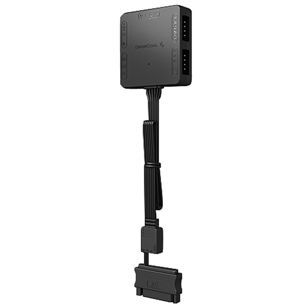 Conversor de Voltagem RGB Gamer Storm, 5V para 12V, DP-FRGB-CHUB5-12V