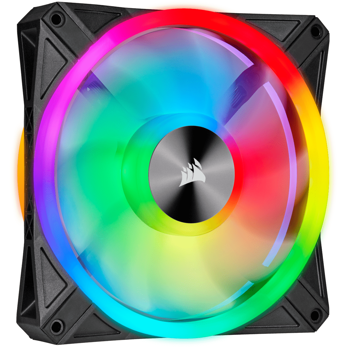 Kit Fan para Gabinete Corsair RGB, 140mm RGB LED Fan, Dual Pack with Lighting, CO-9050100-WW