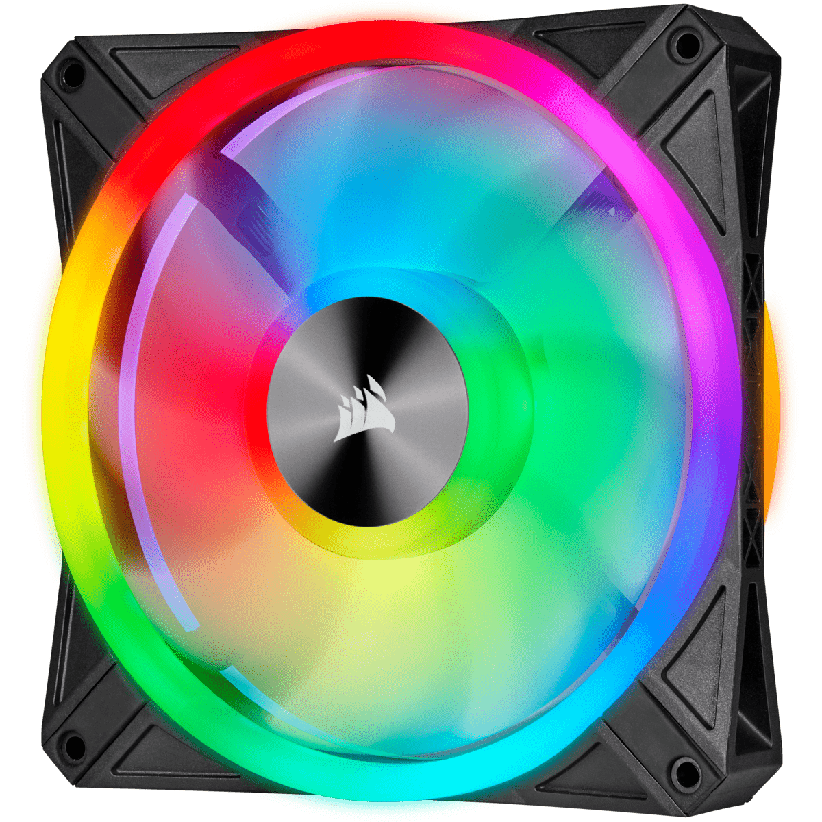 Kit Fan para Gabinete Corsair RGB, 140mm RGB LED Fan, Dual Pack with Lighting, CO-9050100-WW