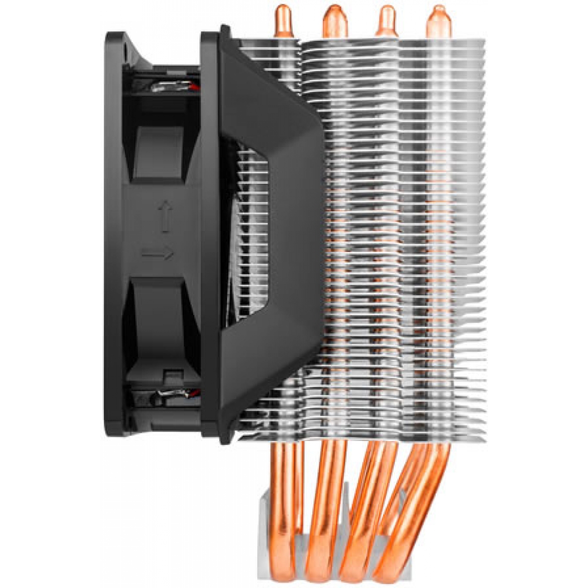 Cooler para Processador Cooler Master Hyper H410R, LED Red 92mm, Intel-AMD, RR-H410-20PK-R1