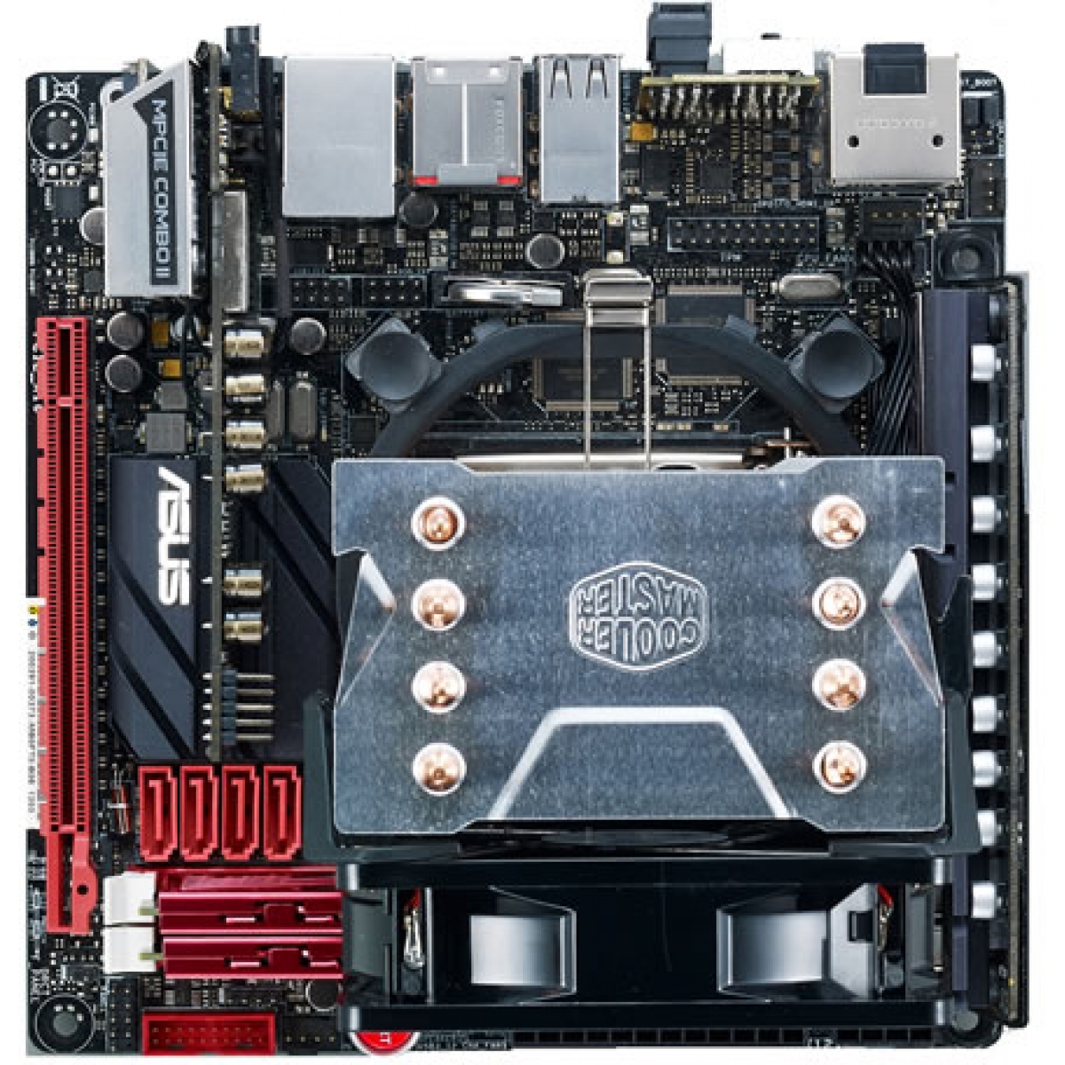 Cooler para Processador Cooler Master Hyper H410R, LED Red 92mm, Intel-AMD, RR-H410-20PK-R1